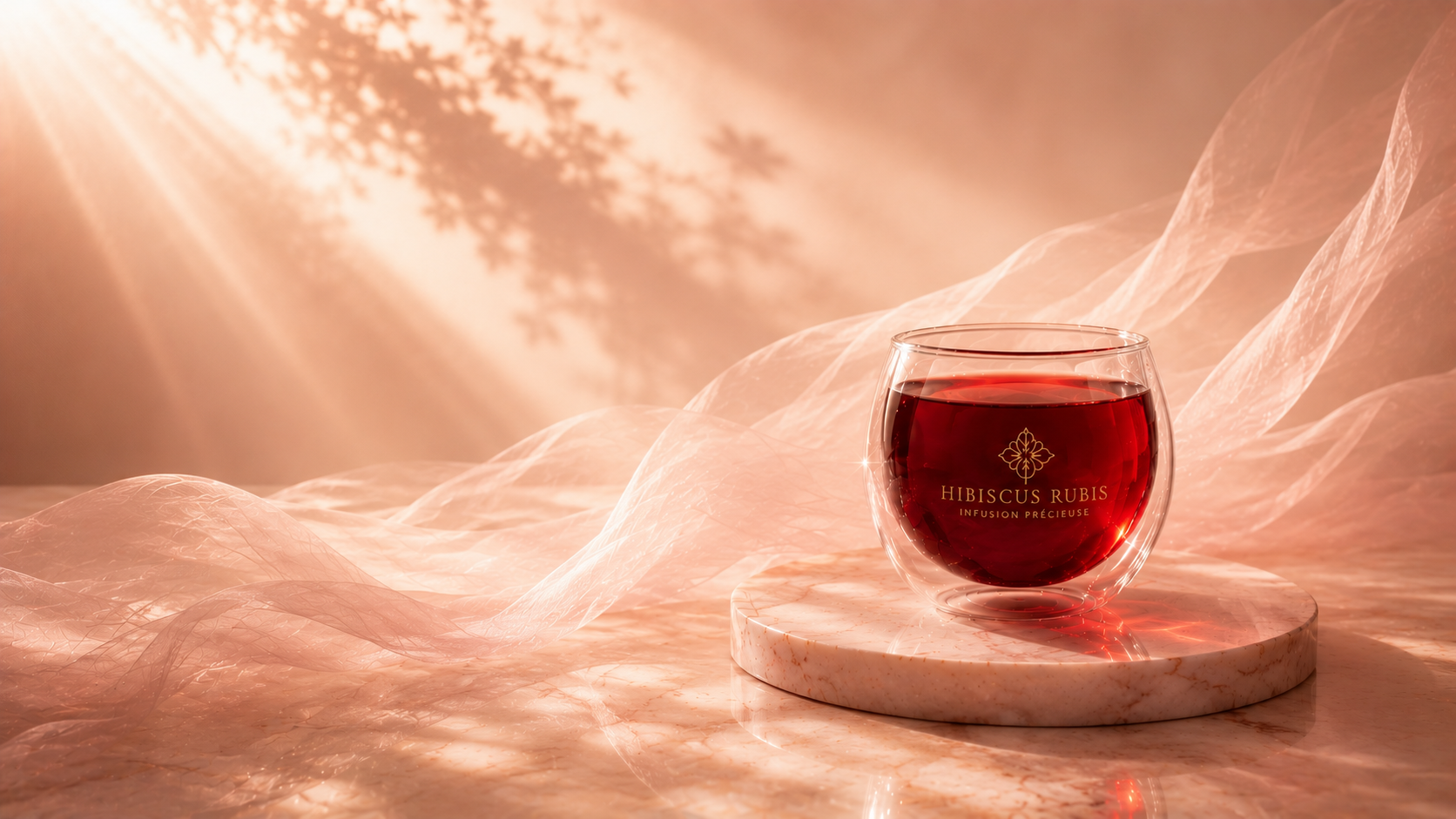 Rose Blood Incarnat - infusion de fleurs d'hibiscus bio premium Maison Hazellia