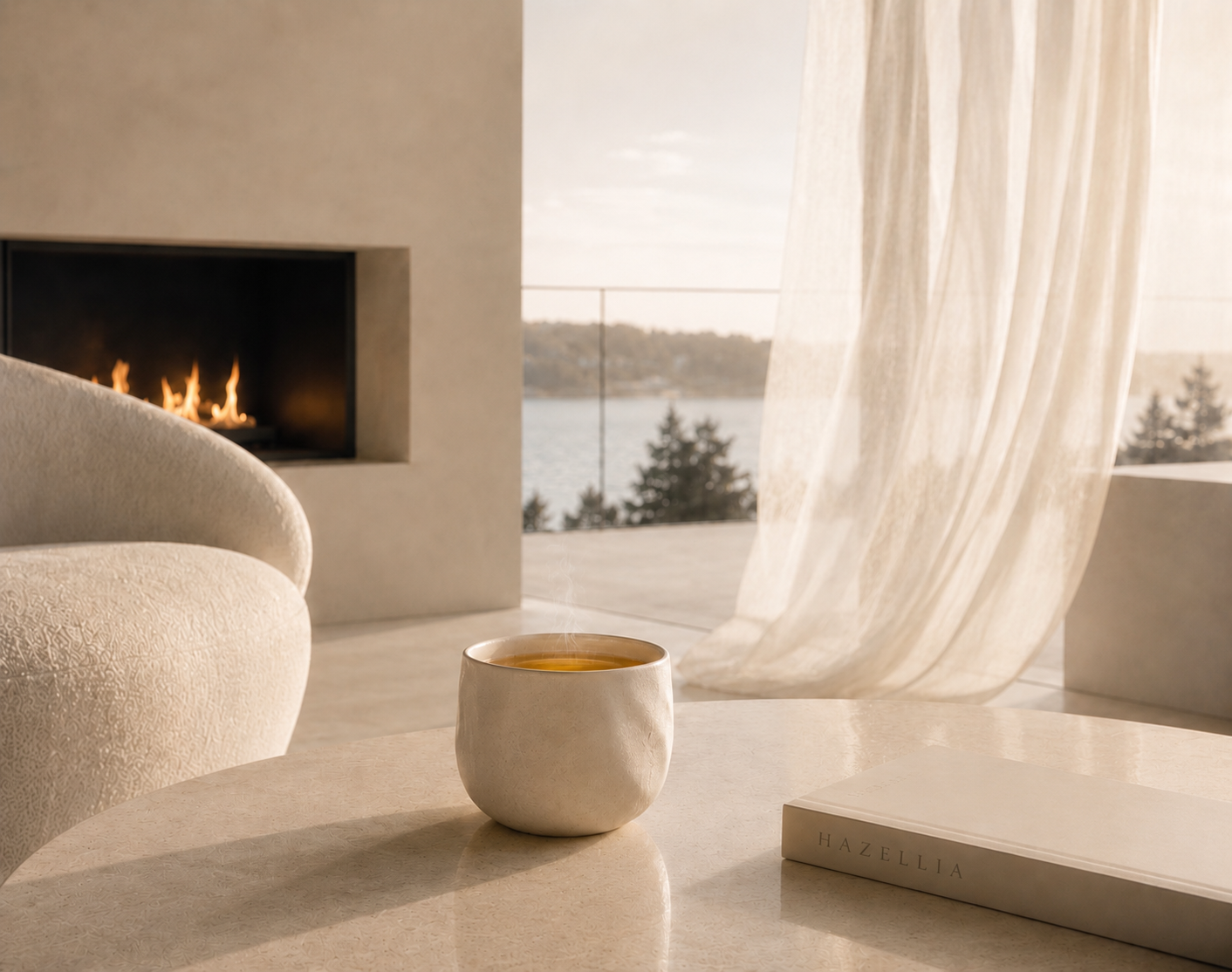 Rituel Douceur de Soie Deep Silk avec infusion naturelle, intérieur ivoire lumineux et ambiance cocooning scandinave

