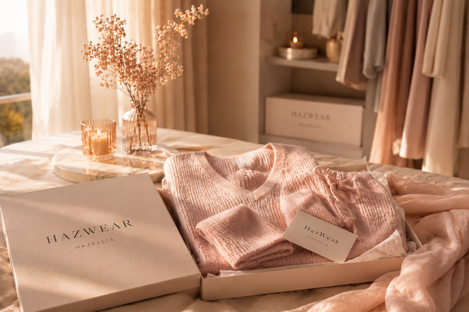 HazWear Hazellia – Mode féminine inspirée de l’univers CherryTox, matières douces, silhouette légère et élégance intemporelle.

