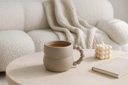 BUBBLE CHIC - Mug taupe