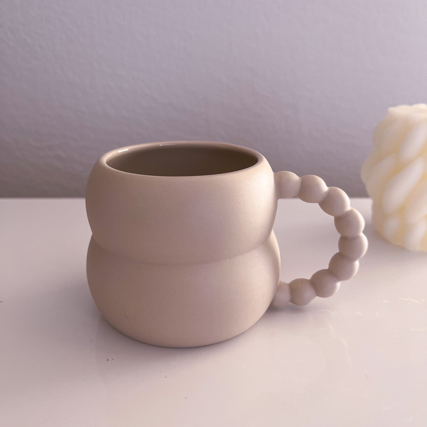 BUBBLE CHIC - Mug taupe